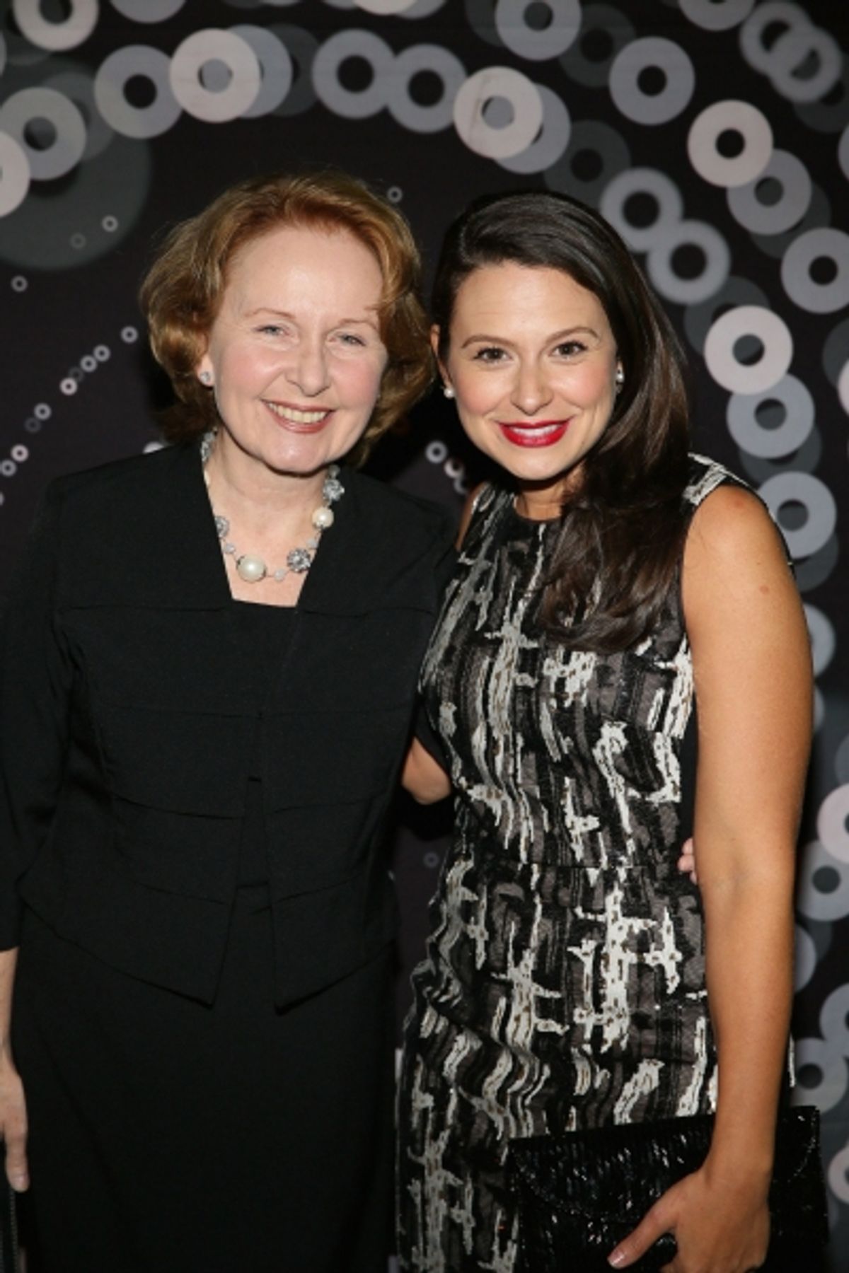 Kate Burton and Katie Lowes at 