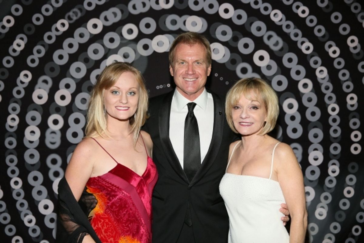Kaitlin McCoy, Tom McCoy and Cathy Rigby  at 