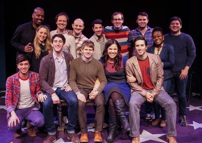 Jeremy Greenbaum, Ben Fankhauser, Andrew Keenan-Bolger, Lindsay Mendez, Matthew Scott Photo