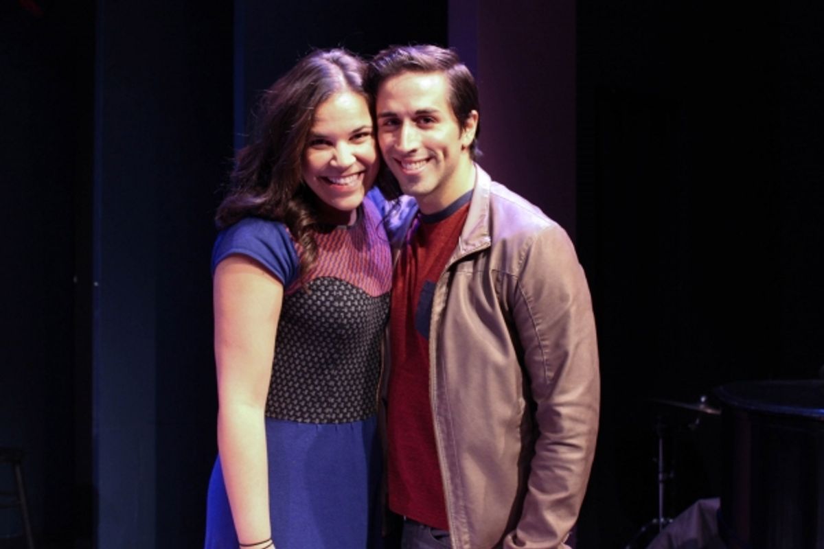 Lindsay Mendez and Matthew Scott at 