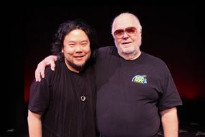Stafford Arima, director and Paul Gemingnani, music supervisor Photo