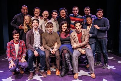  Jeremy Greenbaum, Ben Fankhauser, Andrew Keenan-Bolger, Lindsay Mendez, Matthew Scot Photo