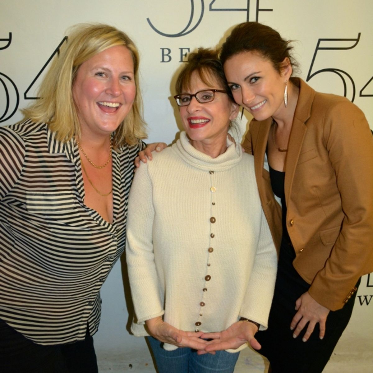 Bridget Everett, Patti LuPone, Laura Benanti at 