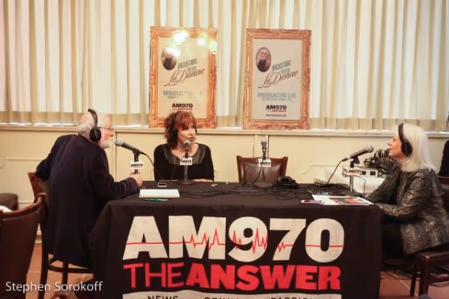 Photo Coverage: Joy Behar Visits BACKSTGE AT PETER LEDONNE at Patsy's Image