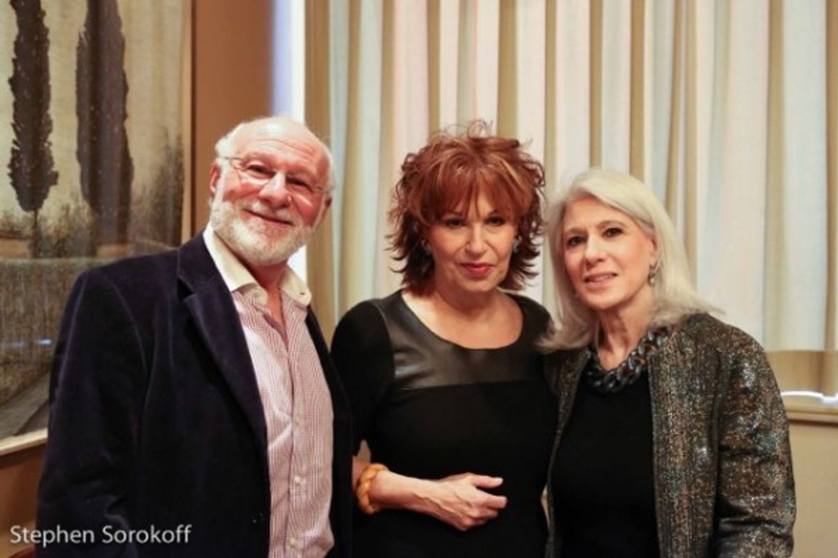 Peter LeDonne, Joy Behar, Jamie deRoy at 