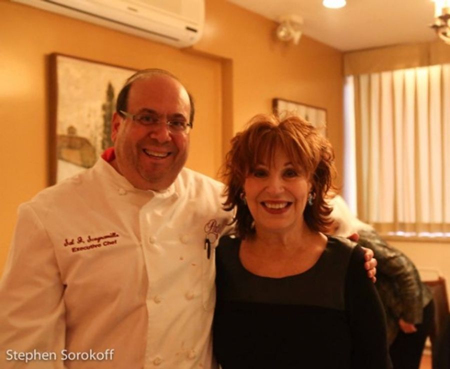 Photo Coverage: Joy Behar Visits BACKSTGE AT PETER LEDONNE at Patsy's Image