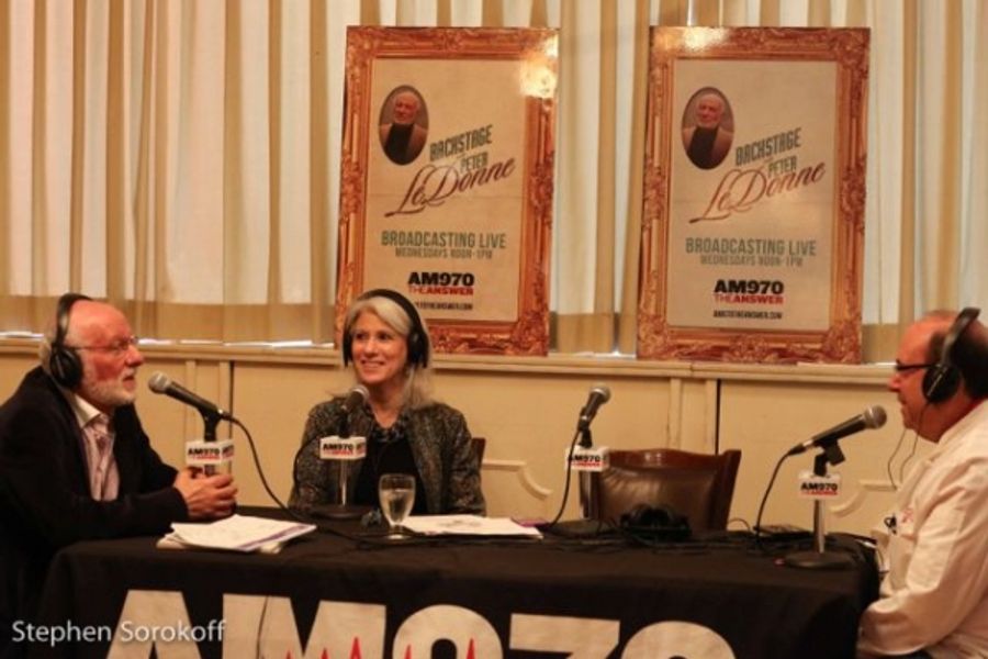 Photo Coverage: Joy Behar Visits BACKSTGE AT PETER LEDONNE at Patsy's Image