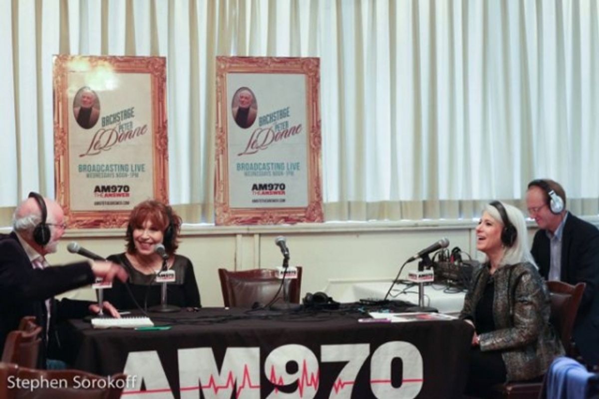 Peter LeDonne, Joy Behar, Jamie deRoy at 