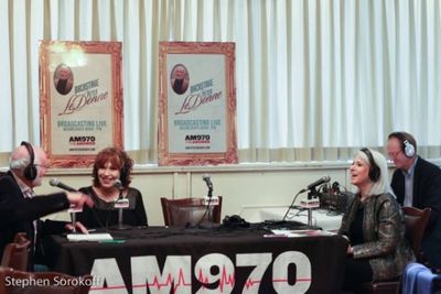 Peter LeDonne, Joy Behar, Jamie deRoy Photo