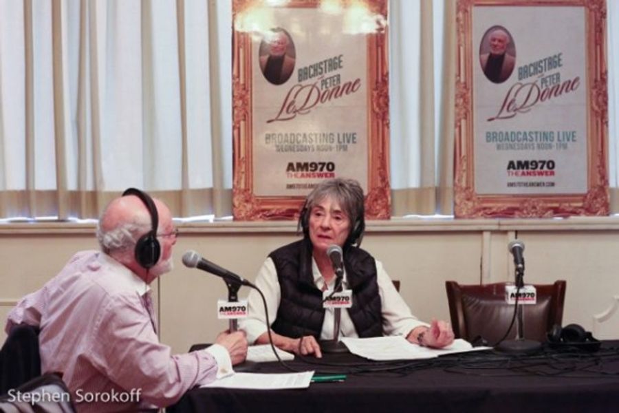 Photo Coverage: Joy Behar Visits BACKSTGE AT PETER LEDONNE at Patsy's Image