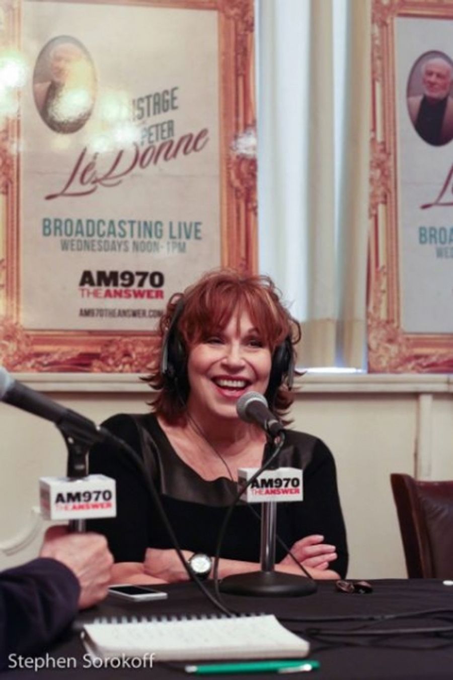 Photo Coverage: Joy Behar Visits BACKSTGE AT PETER LEDONNE at Patsy's Image
