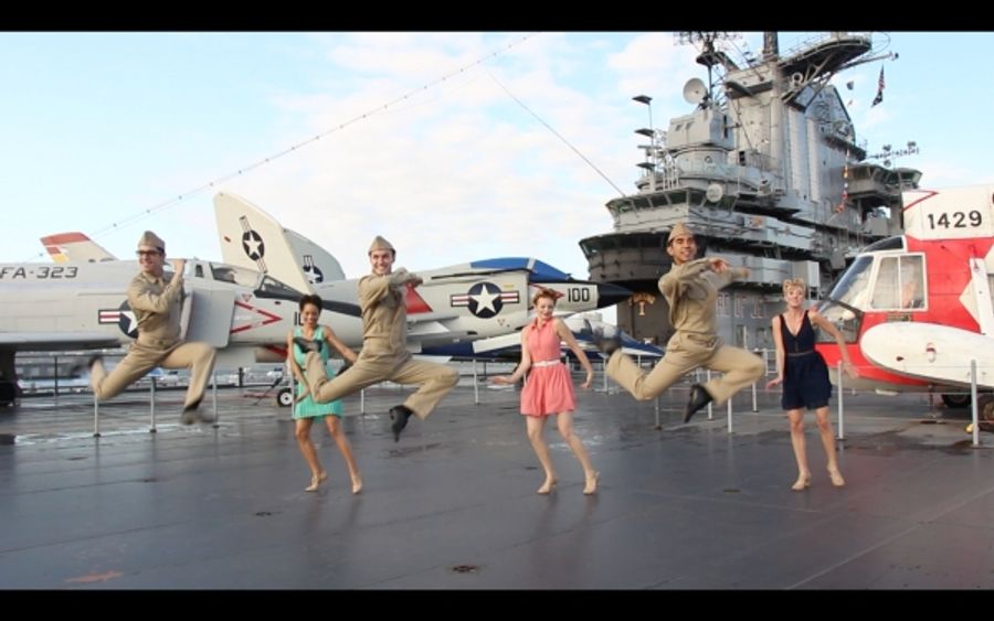 Photo Flash: Exclusive Sneak Peek at Veterans Day 'Salute to the Troops' Tap Video Image