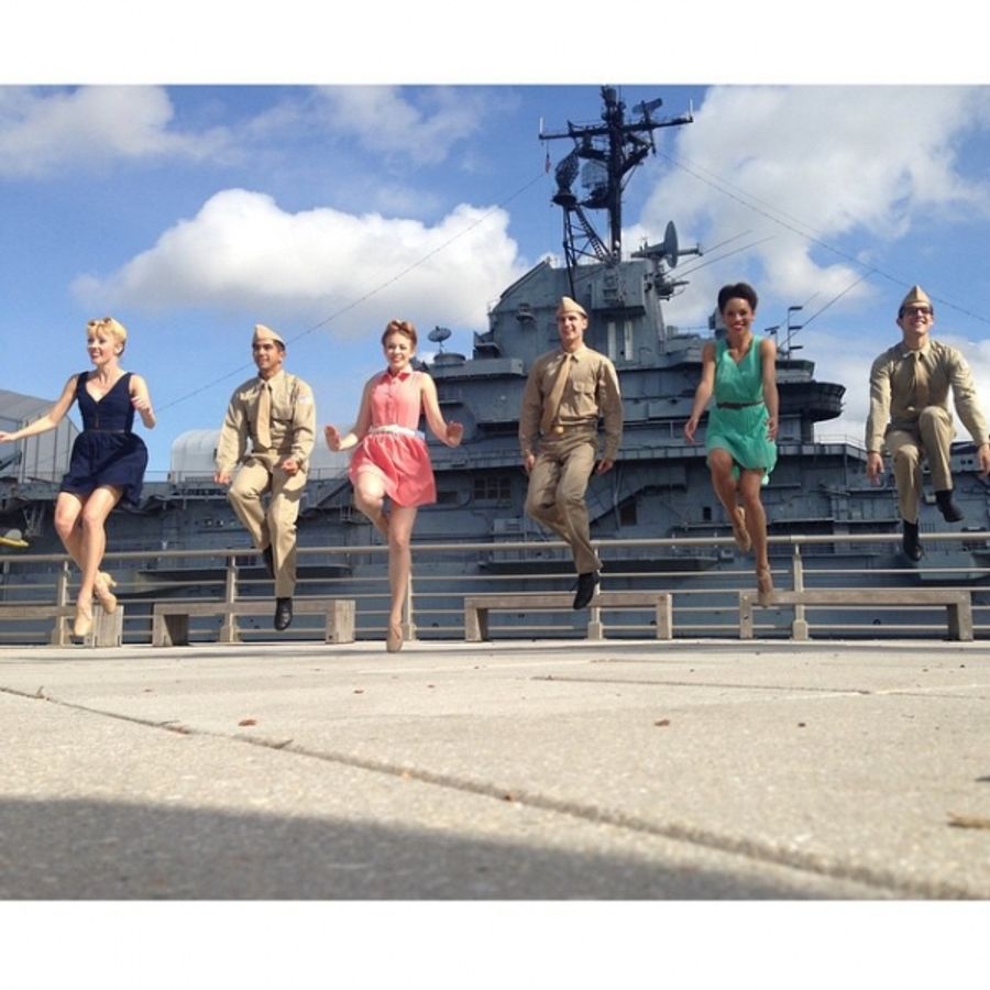 Photo Flash: Exclusive Sneak Peek at Veterans Day 'Salute to the Troops' Tap Video Image