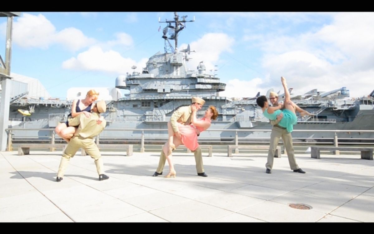 Christopher Rice and the cast at 