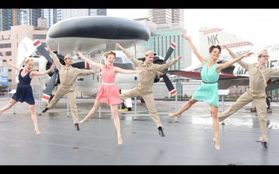 Christopher Rice and the cast Photo