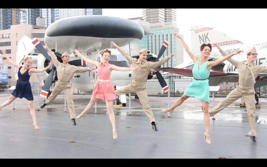 Photo Flash: Exclusive Sneak Peek at Veterans Day 'Salute to the Troops' Tap Video Image
