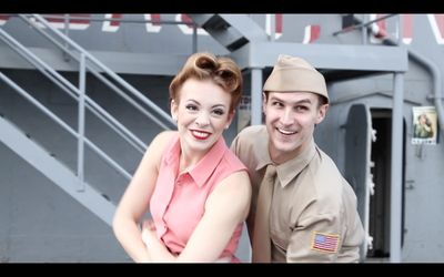 Natasha Scearse and Christopher Rice Photo