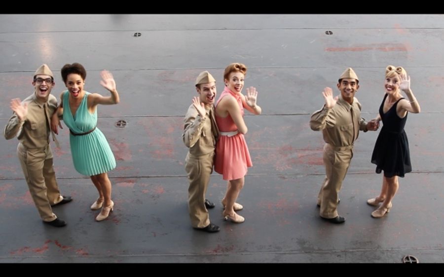 Photo Flash: Exclusive Sneak Peek at Veterans Day 'Salute to the Troops' Tap Video Image