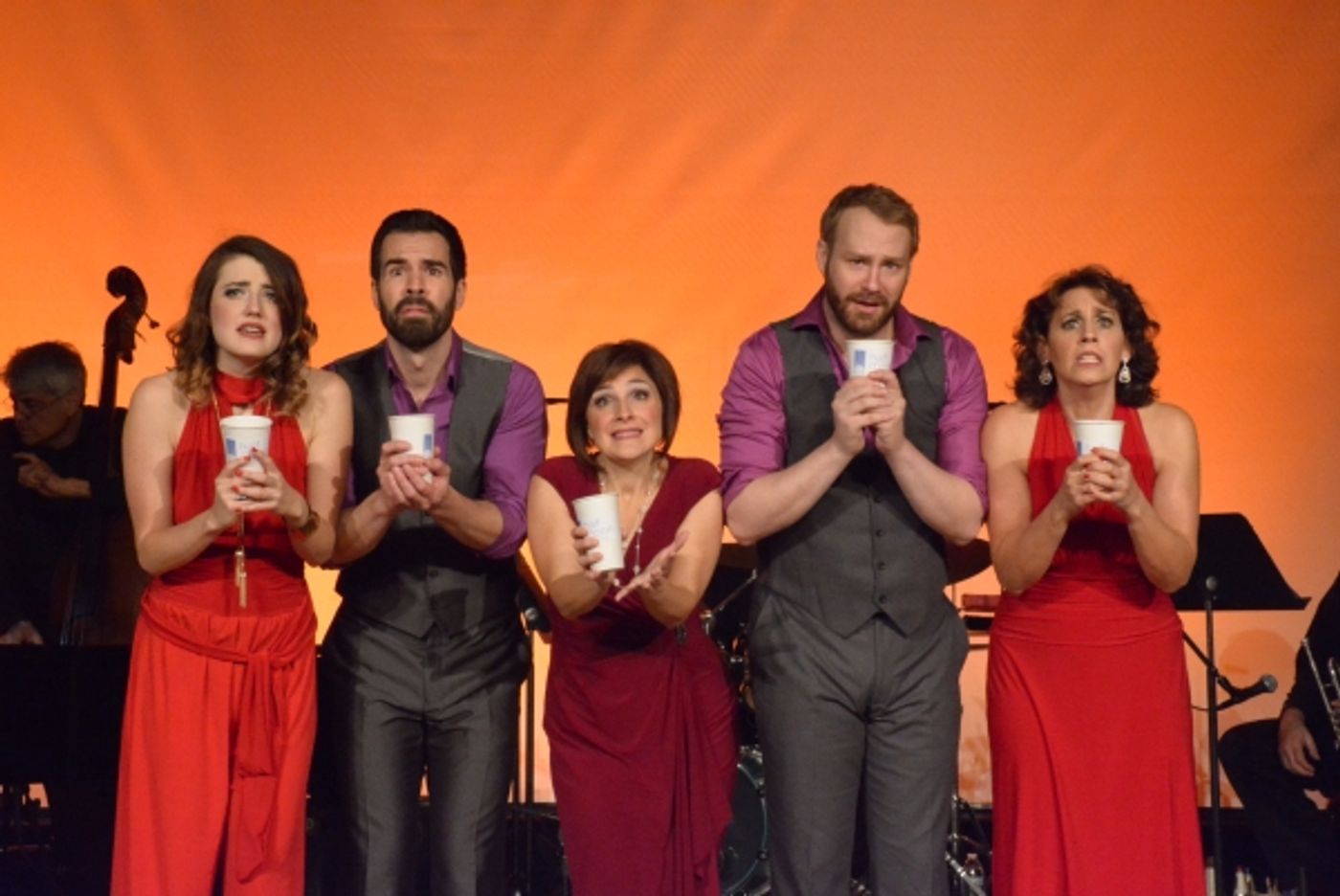 Photo Flash: First Look at Half Moon Theatre's THE WORLD GOES 'ROUND Photo Flash: First Look at Half Moon Theatre's THE WORLD GOES 'ROUND Image