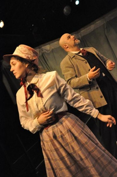 CASSIE JO FASTABEND (Jo) and JOHN MUNN (Professor Bhaer)  Photo