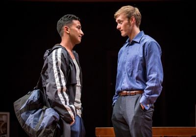 Adam Poss (Diver) and Brett Schneider (Magician) Photo