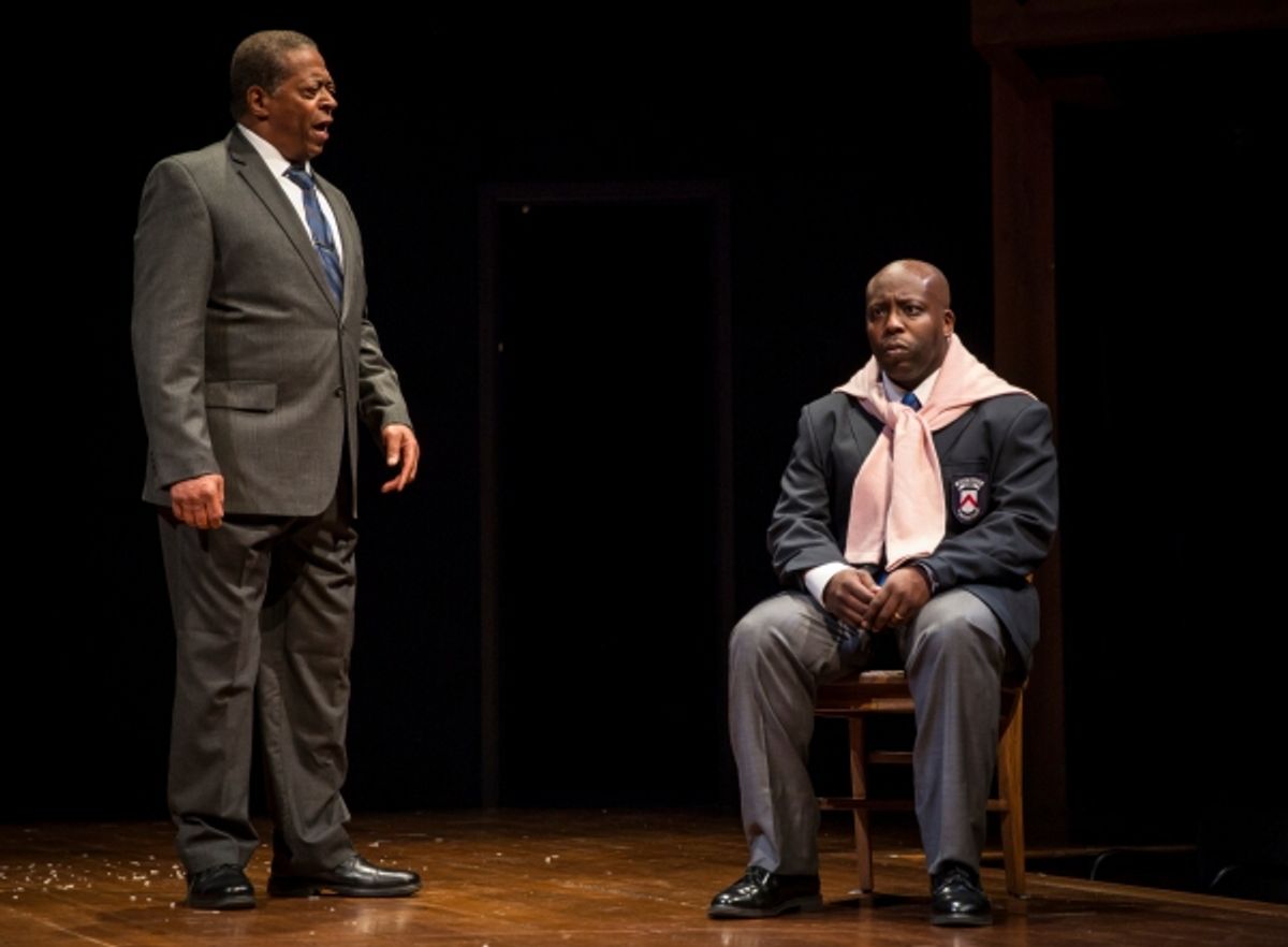 Cedric Young (CarlyleÃ¢â‚¬â„¢s Dad) and James Earl Jones II (Carlyle) at 