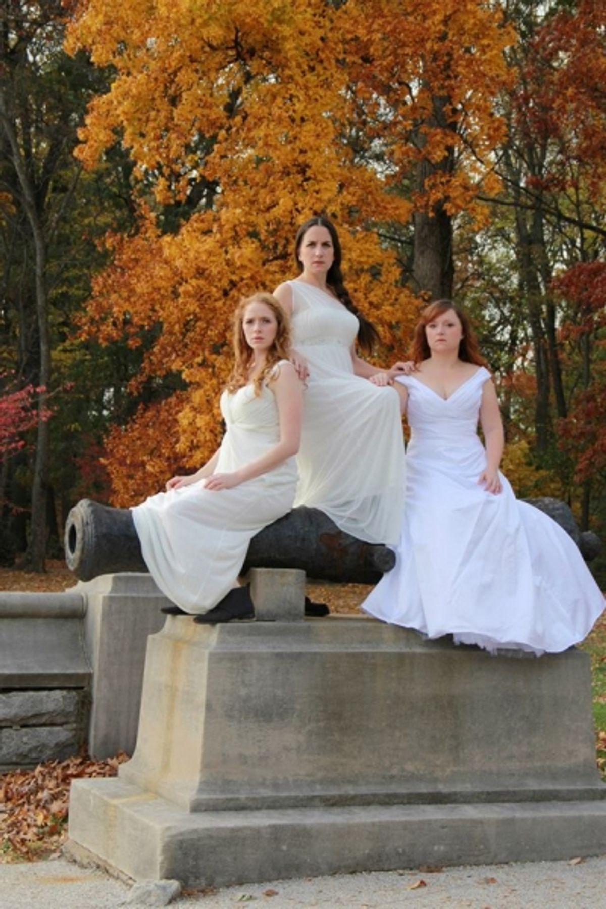 Hallie Martenson, Sophia Barrett Meghan Winch at 