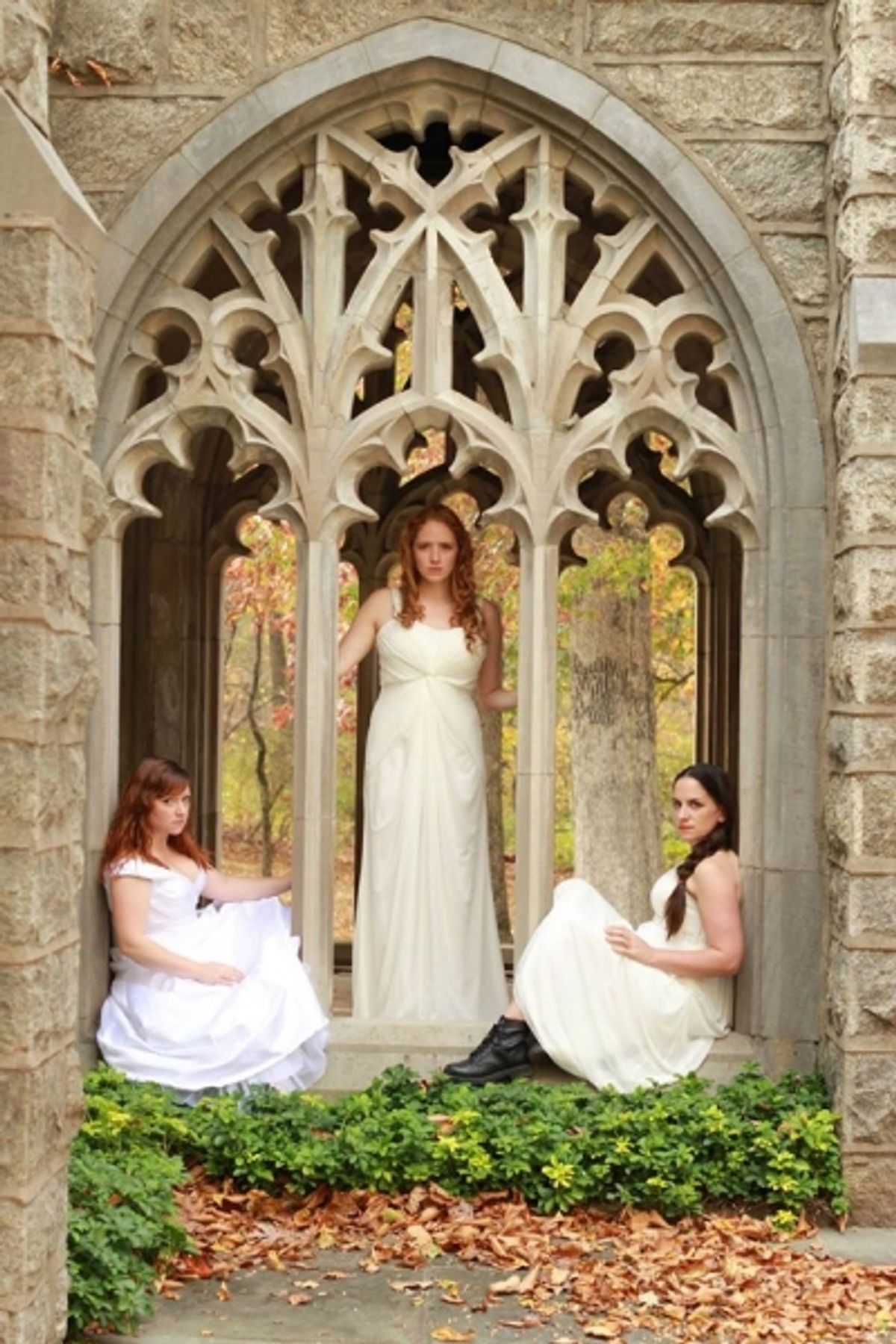 Hallie Martenson, Sophia Barrett Meghan Winch at 