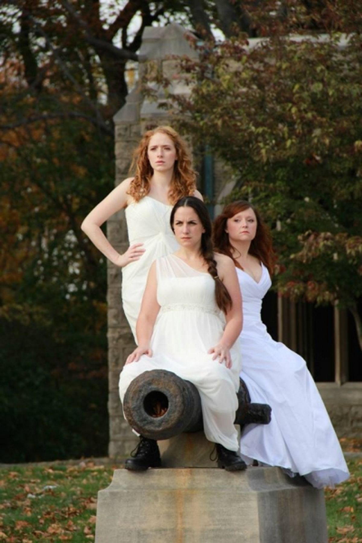 Hallie Martenson, Sophia Barrett Meghan Winch at 