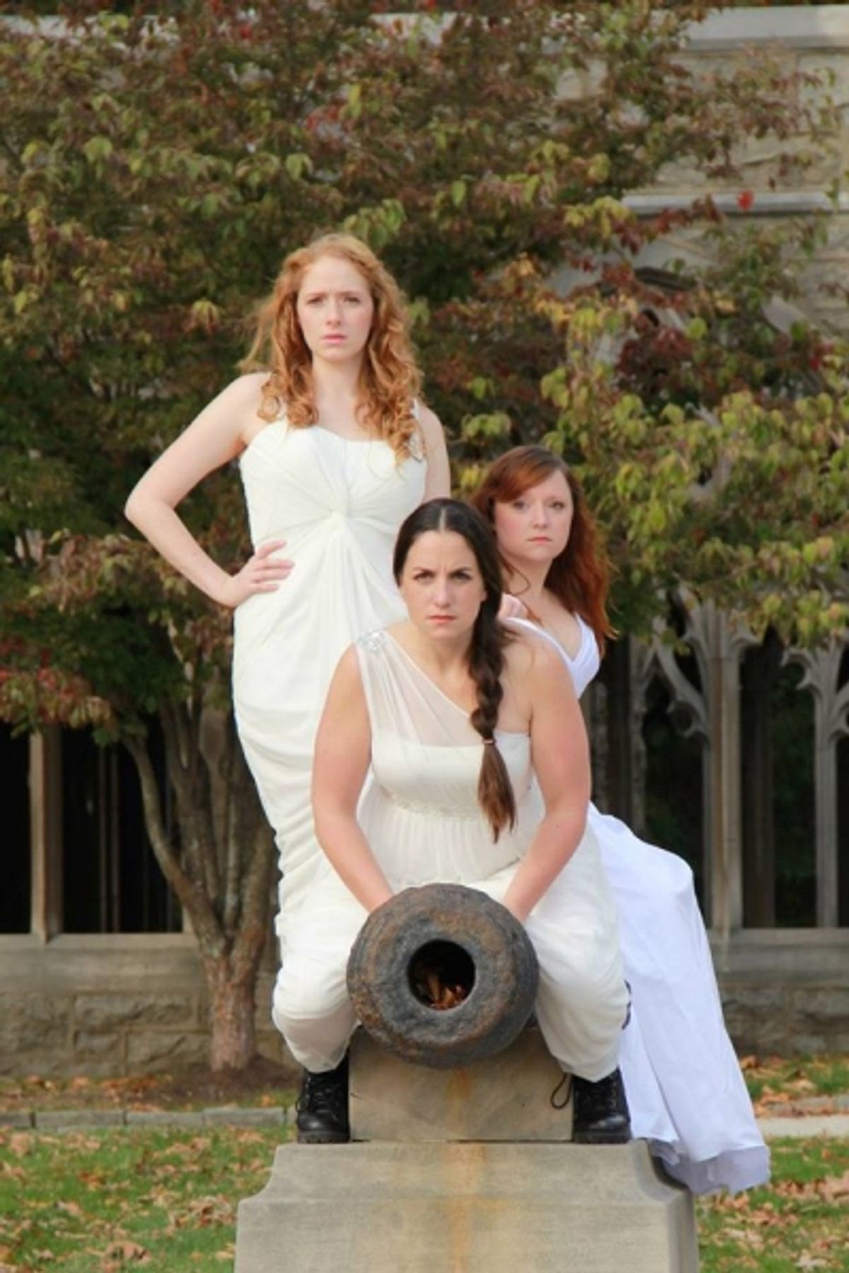 Hallie Martenson, Sophia Barrett Meghan Winch at 