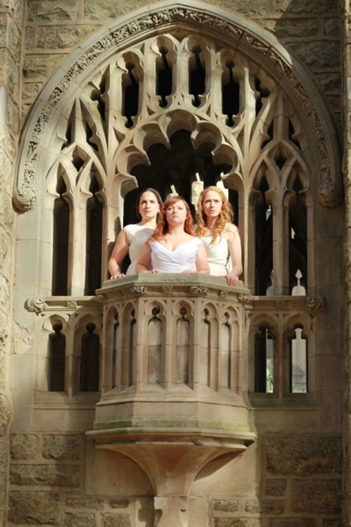 Photo Flash: Sneak Peek at Hallie Martenson, Sophia Barrett & Meghan Winch in Villanova Theatre's BIG LOVE Photo Flash: Sneak Peek at Hallie Martenson, Sophia Barrett & Meghan Winch in Villanova Theatre's BIG LOVE Image