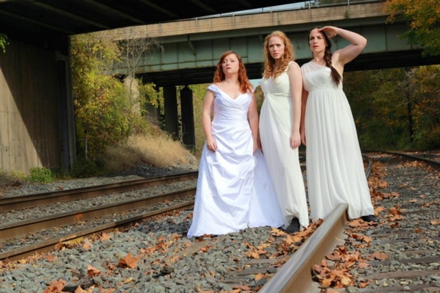 Photo Flash: Sneak Peek at Hallie Martenson, Sophia Barrett & Meghan Winch in Villanova Theatre's BIG LOVE Photo Flash: Sneak Peek at Hallie Martenson, Sophia Barrett & Meghan Winch in Villanova Theatre's BIG LOVE Image