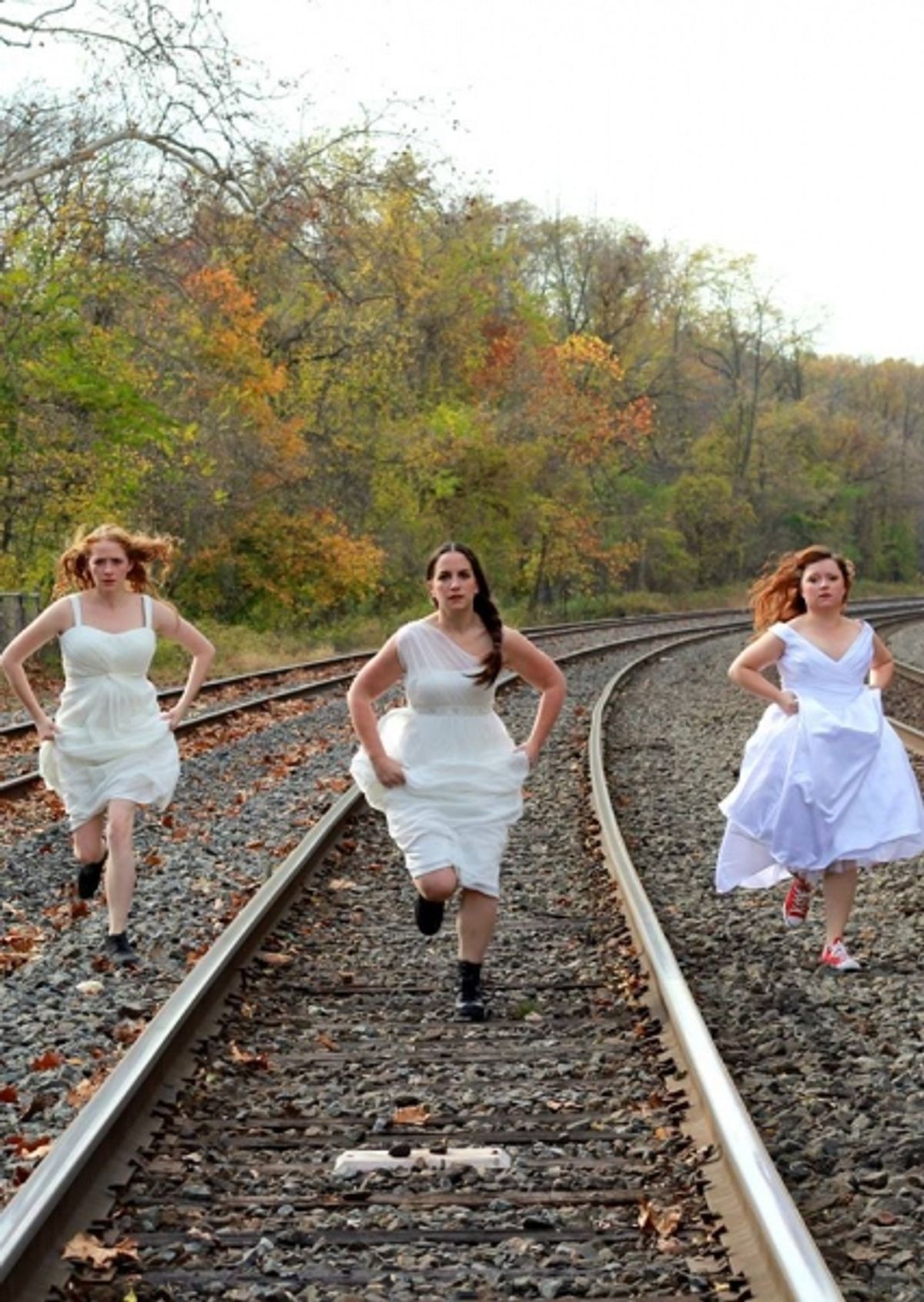 Hallie Martenson, Sophia Barrett Meghan Winch at 