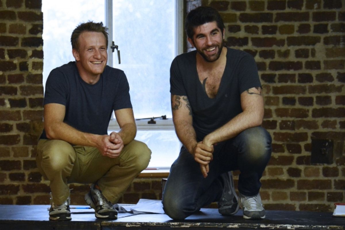 Jamie Parker and Simon Lipkin at 