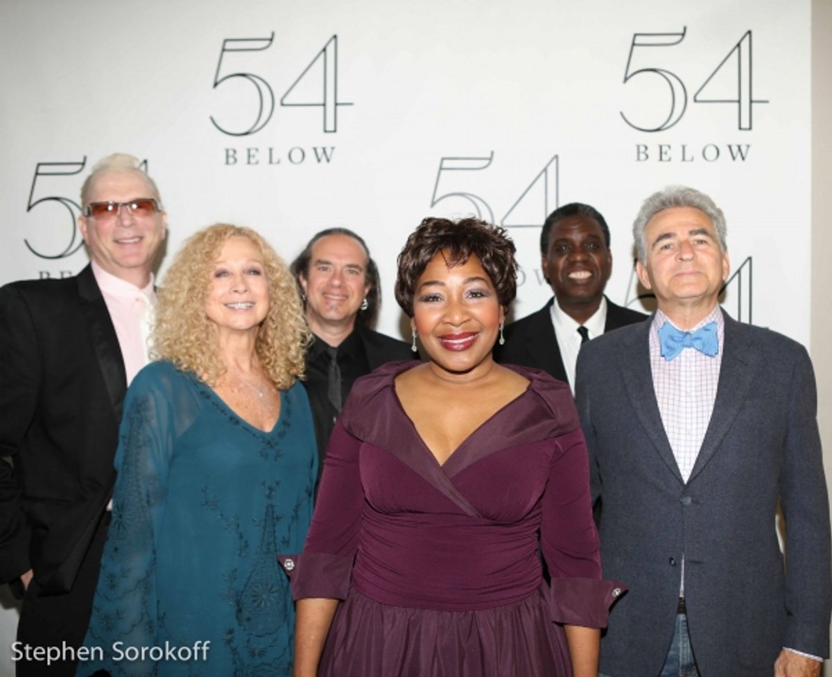 Ron Abel, the band, Murphy Cross, Andrea Frierson, Paul Kreppel at 