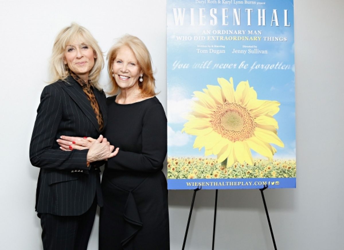 Judith Light and Daryl Roth  at 