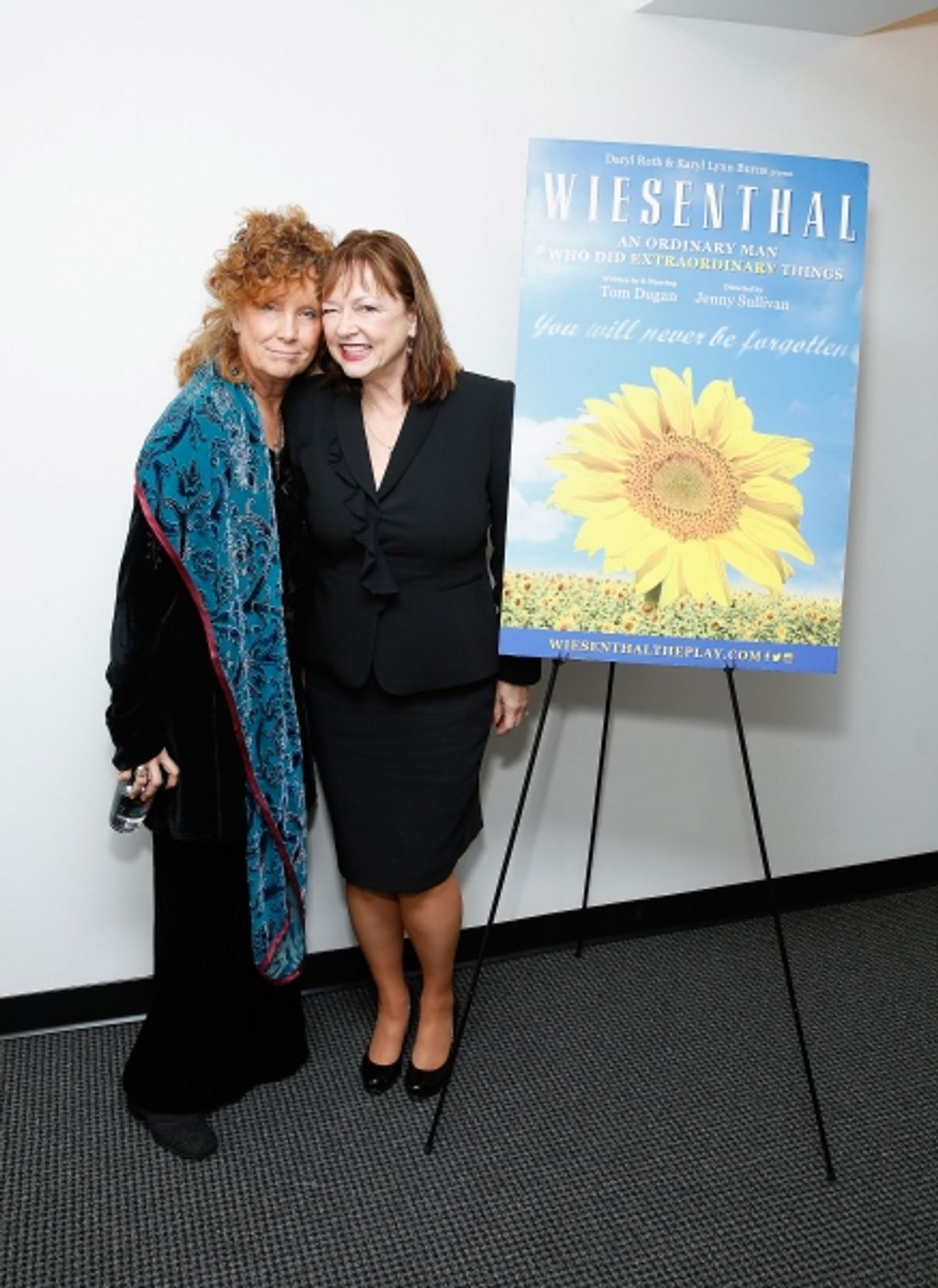 Jenny Sullivan and Karyl Lynn Burns at 