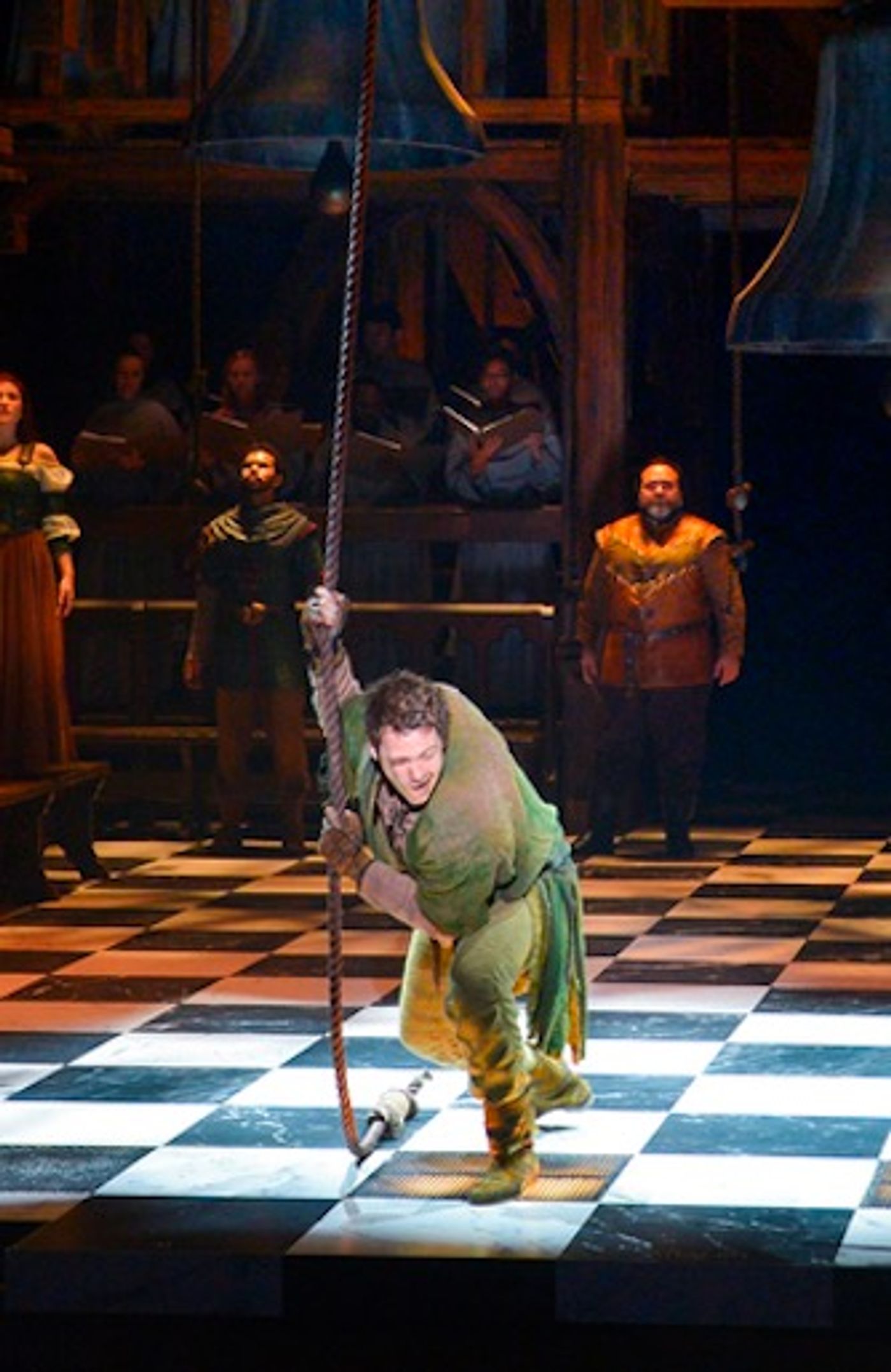 Photo Flash: First Look at Michael Arden, Ciara Renee & Patrick Page in THE HUNCHBACK OF NOTRE DAME at La Jolla Playhouse!  Image