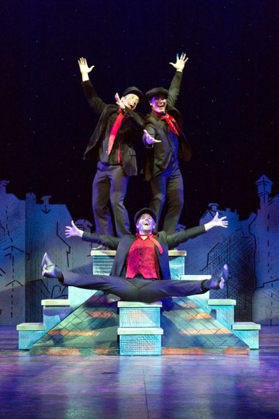 Michael Warrell, David Elder and Tyler Foy Photo