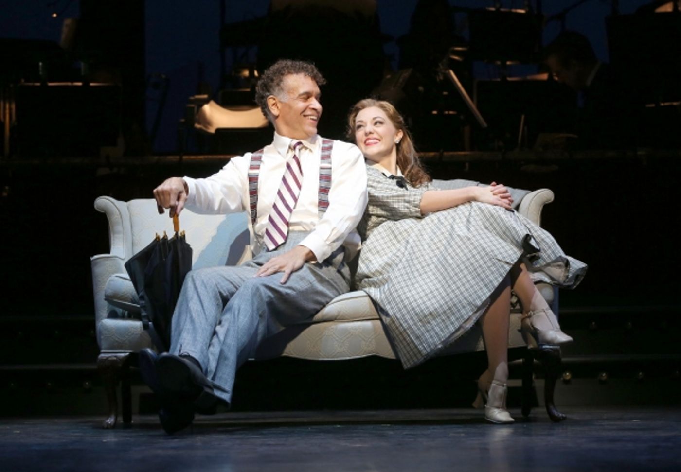 Photo Flash: First Look at Brian Stokes Mitchell, Laura Osnes, Tony Sheldon and More in Encores! THE BAND WAGON  Image