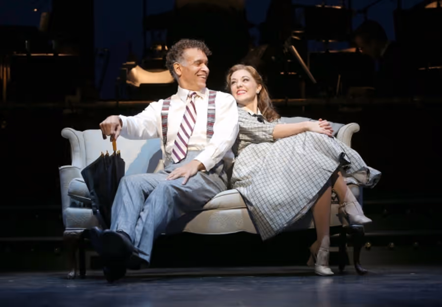 Photo Flash: First Look at Brian Stokes Mitchell, Laura Osnes, Tony Sheldon and More in Encores! THE BAND WAGON Image