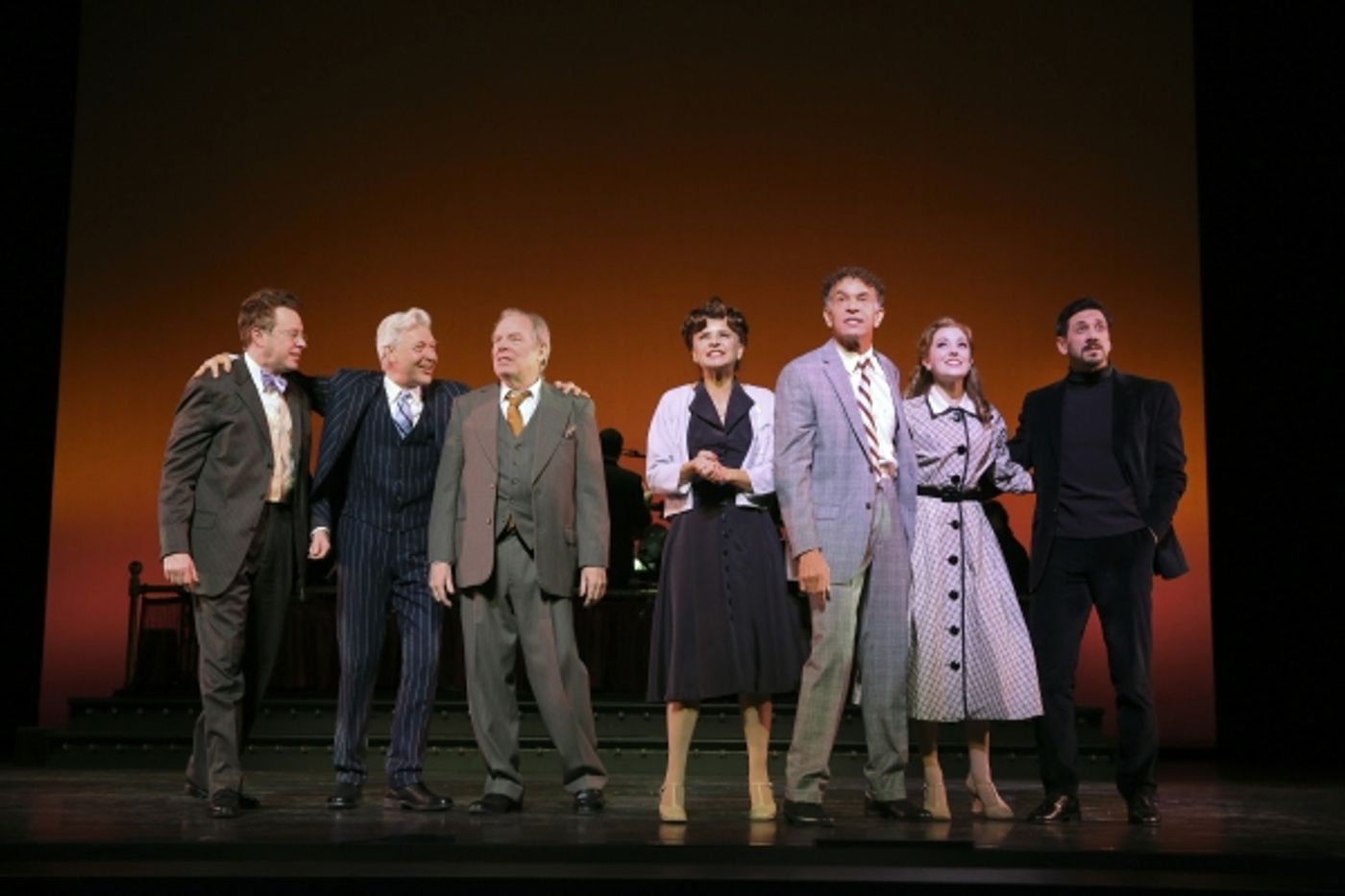 Photo Flash: First Look at Brian Stokes Mitchell, Laura Osnes, Tony Sheldon and More in Encores! THE BAND WAGON  Image