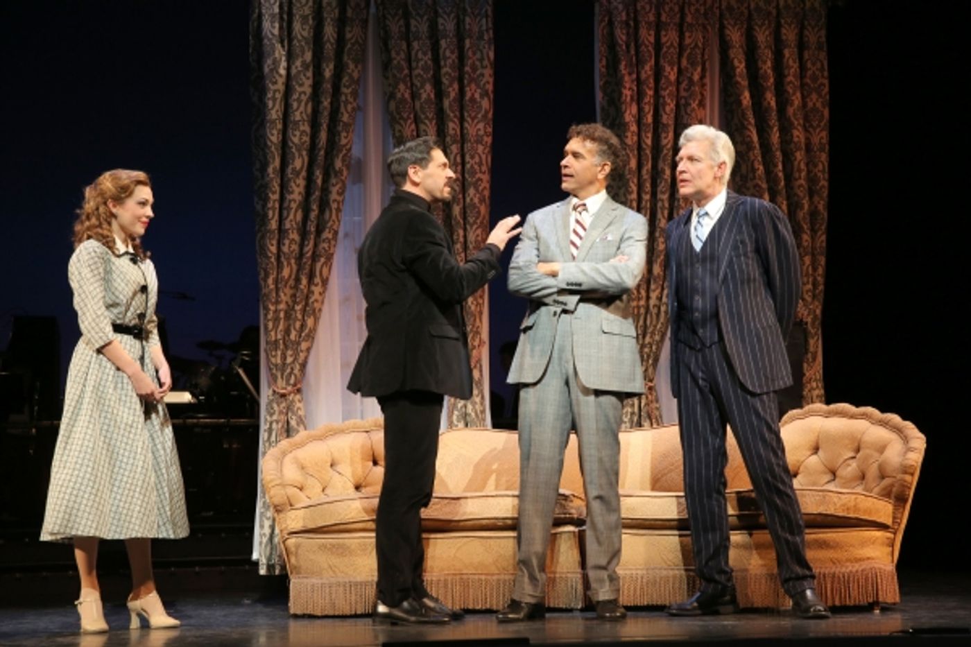 Photo Flash: First Look at Brian Stokes Mitchell, Laura Osnes, Tony Sheldon and More in Encores! THE BAND WAGON  Image