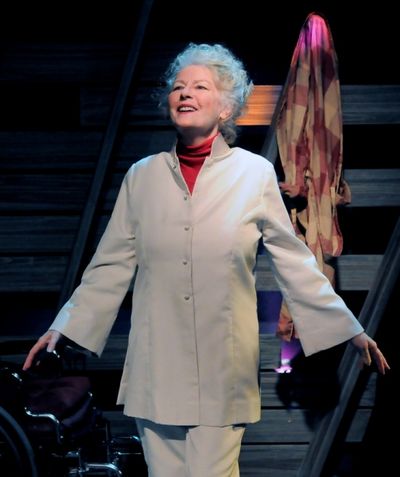 Janis Stevens as Katharine Hepburn Photo