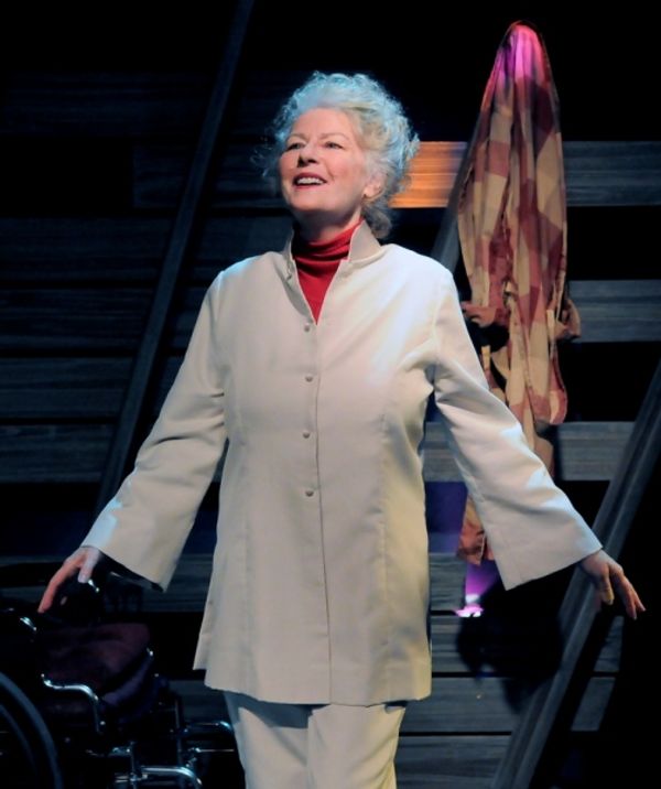 Janis Stevens as Katharine Hepburn Photo