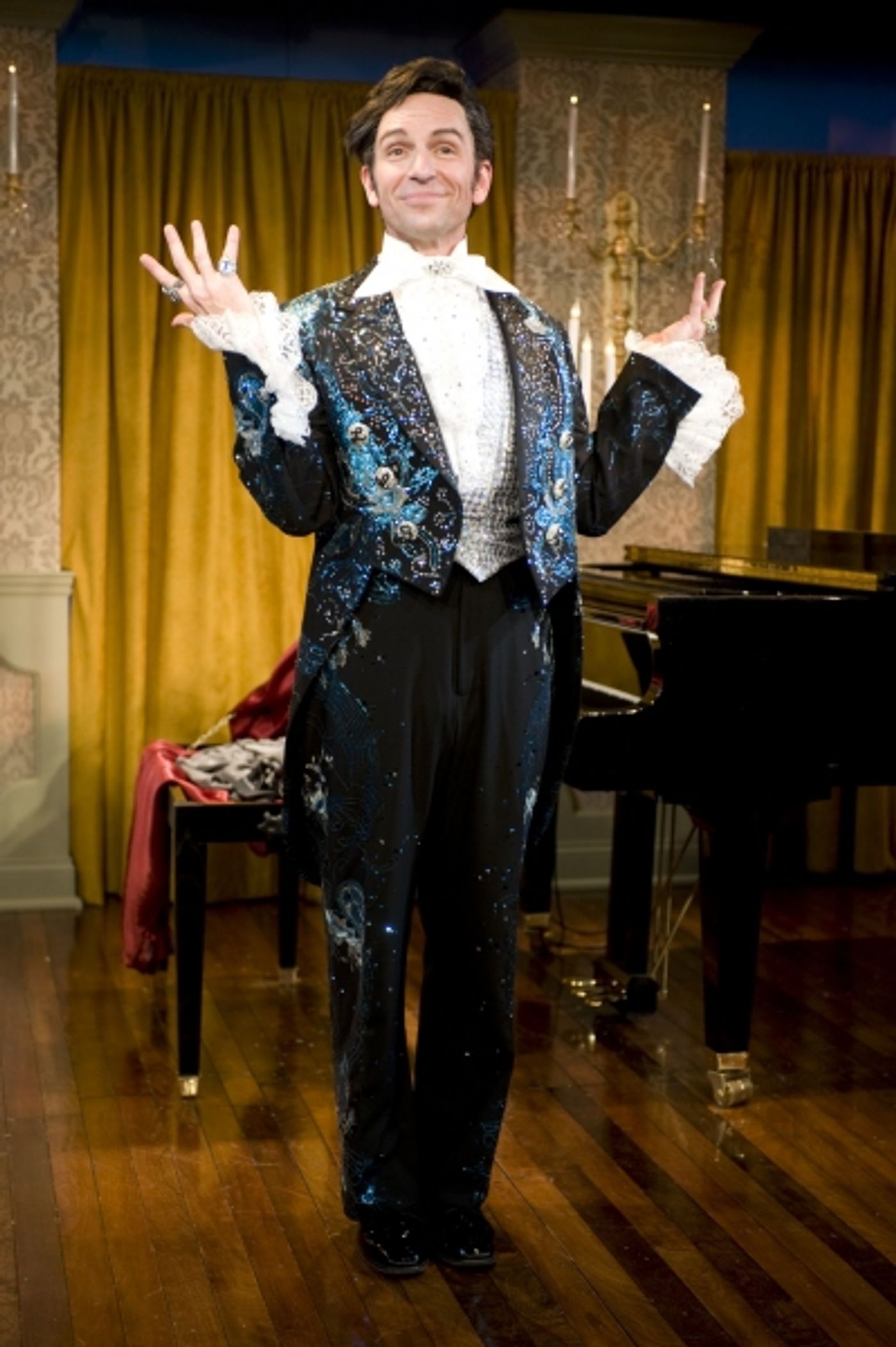 Photo Flash: First Look of the Milwaukee Repertory Theater's Production of LIBERACE!  Image