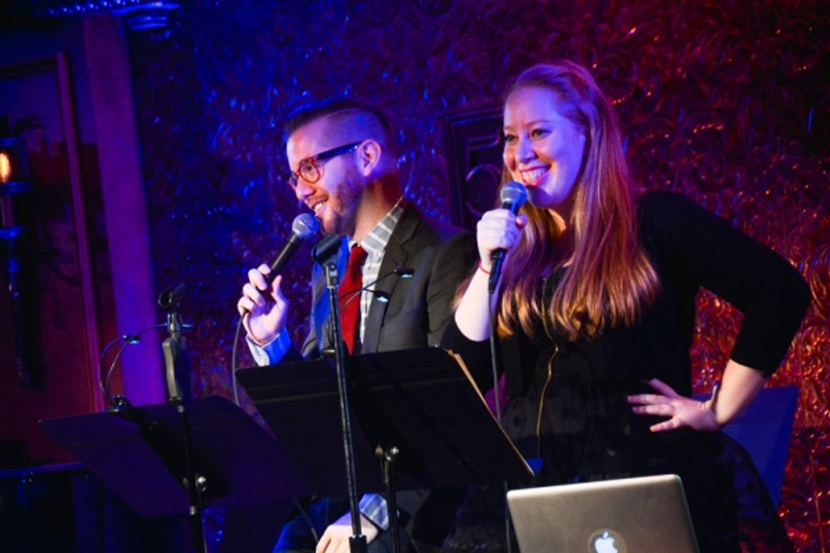 Kevin Michael Murphy and Jennifer Ashley Tepper at 