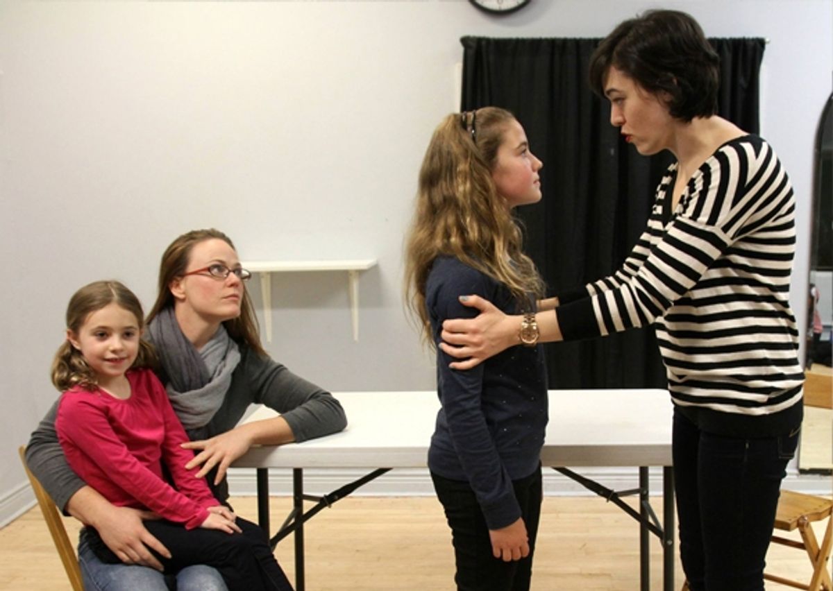 Erika S. Lee, Alyssa Marvin, Claire Levasseur, Macy Idzakovich at 