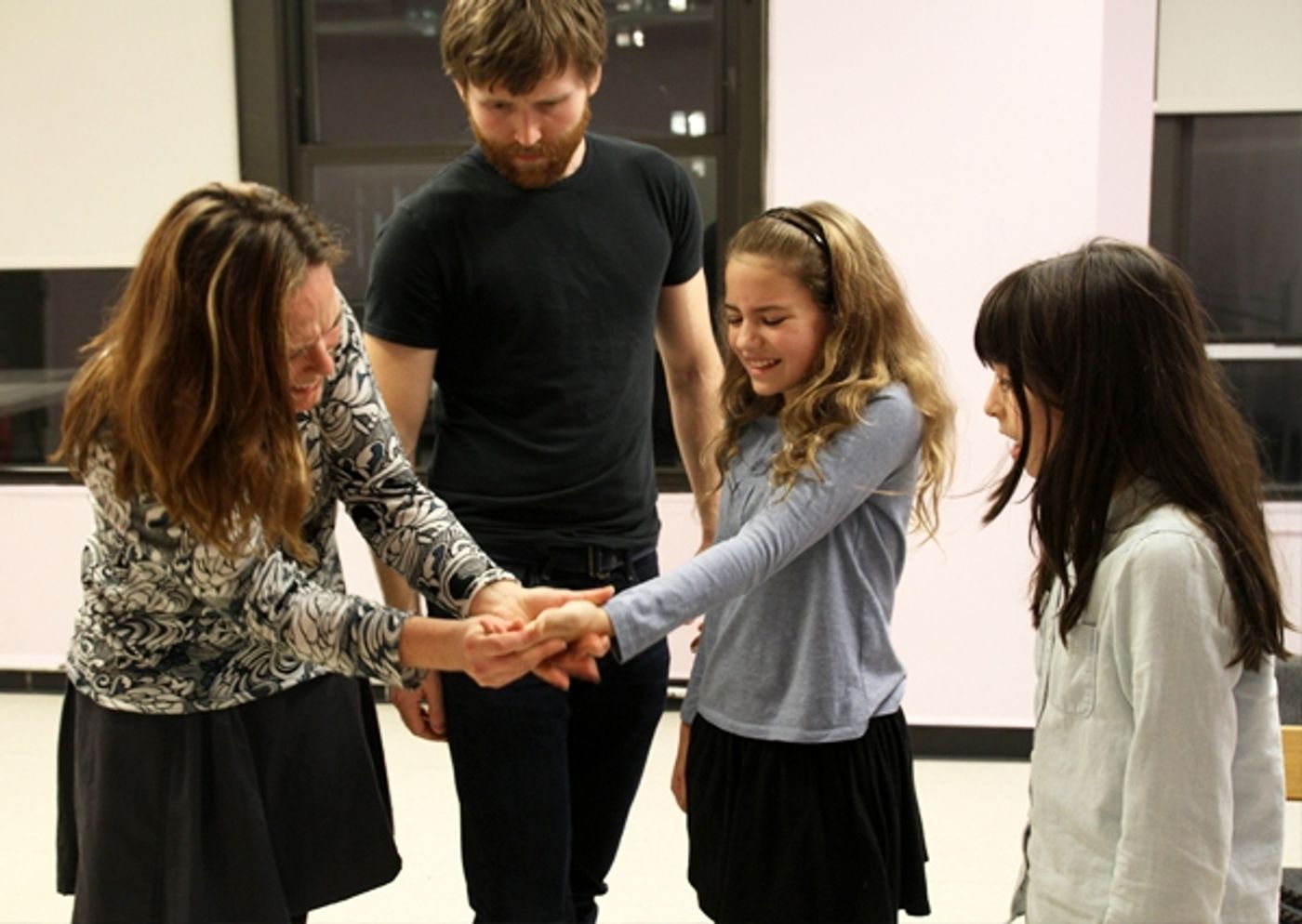 Photo Flash: In Rehearsals with NUMBER THE STARS at Davenport Theatre  Image