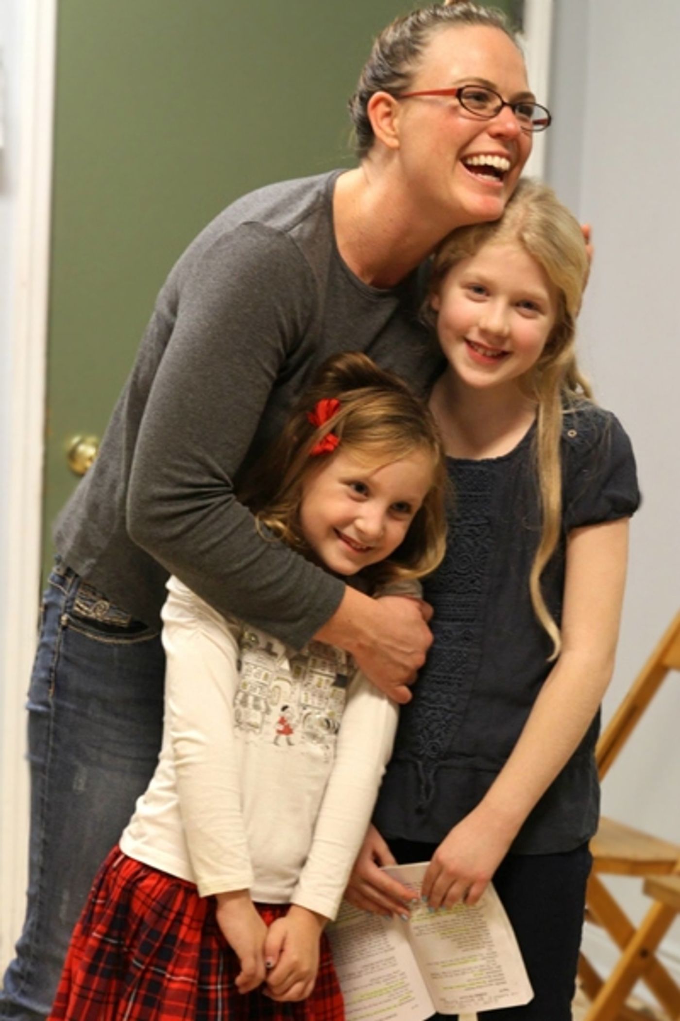 Photo Flash: In Rehearsals with NUMBER THE STARS at Davenport Theatre  Image